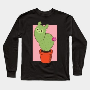 Cactus Lama Tshirt Gift Long Sleeve T-Shirt